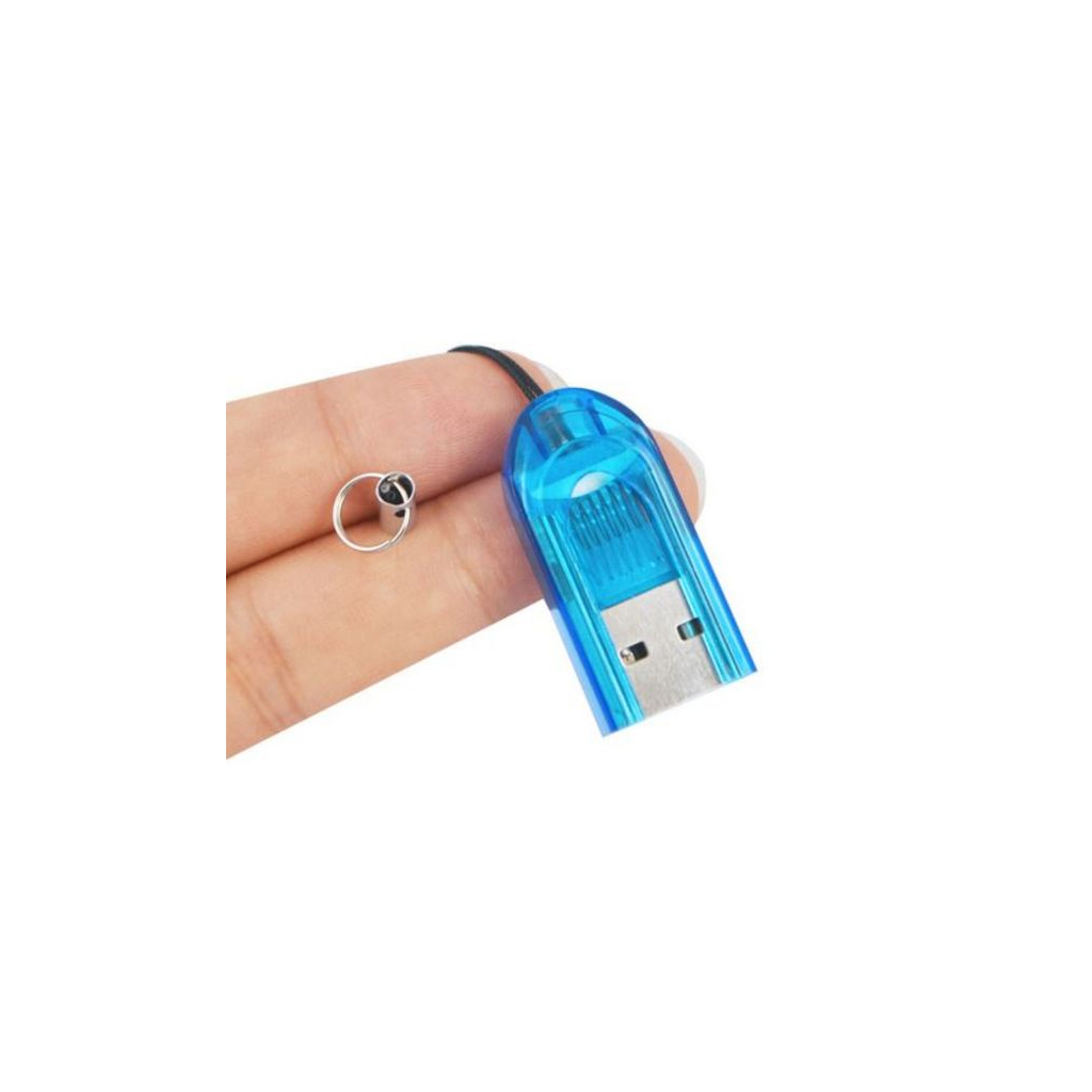 Считыватель флеш-карт ST-Lab MicroSD/TF (U-373 blue) - 2 Считыватель флеш-карт ST-Lab MicroSD/TF (U-373 blue) - 2