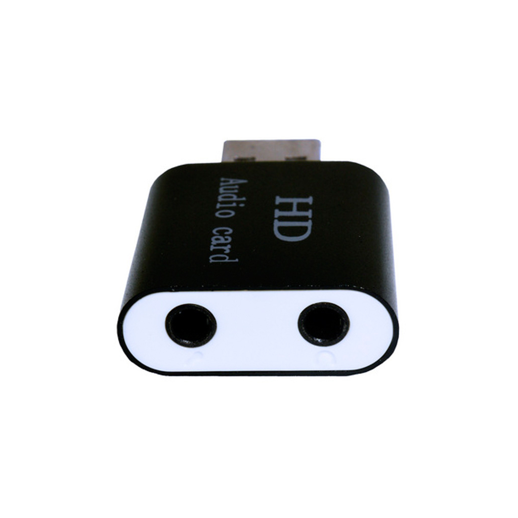 Звуковая плата Dynamode USB-SOUND7-ALU black - 1 Звуковая плата Dynamode USB-SOUND7-ALU black - 1