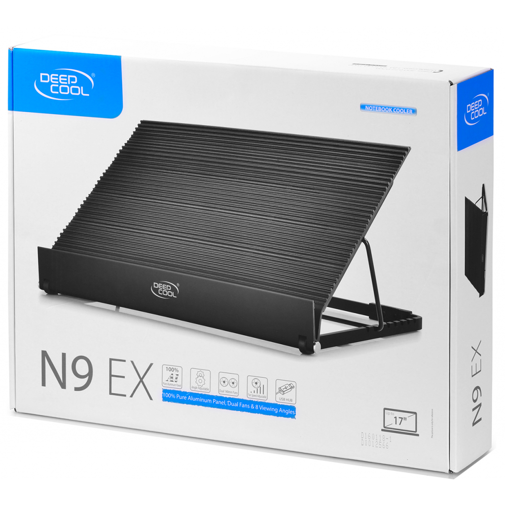 Подставка для ноутбука Deepcool 17", металл, 360X272х45мм (N9EX) - 10