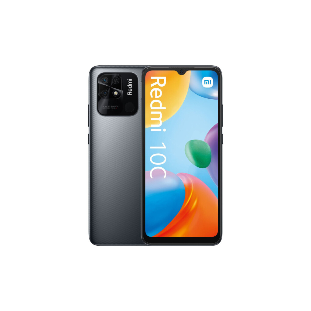 Мобильный телефон Xiaomi Redmi 10C 4/64GB Graphite Gray