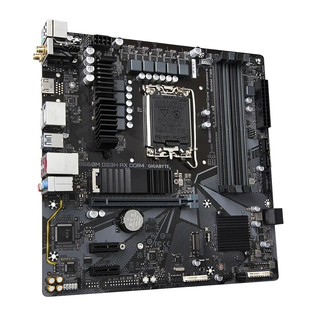 Материнская плата GIGABYTE B660M DS3H AX DDR4 - 2
