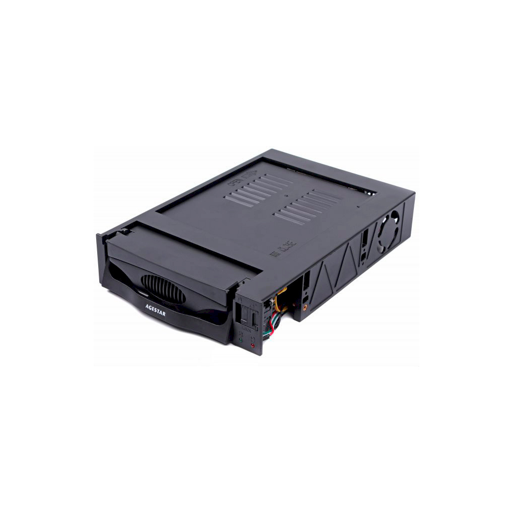 Карман внутренний AgeStar SATA Power Slide Switch 2 fan black (SR3P-SW .