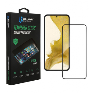 Стекло защитное BeCover Samsung Galaxy S22 SM-S901 Black (707314)