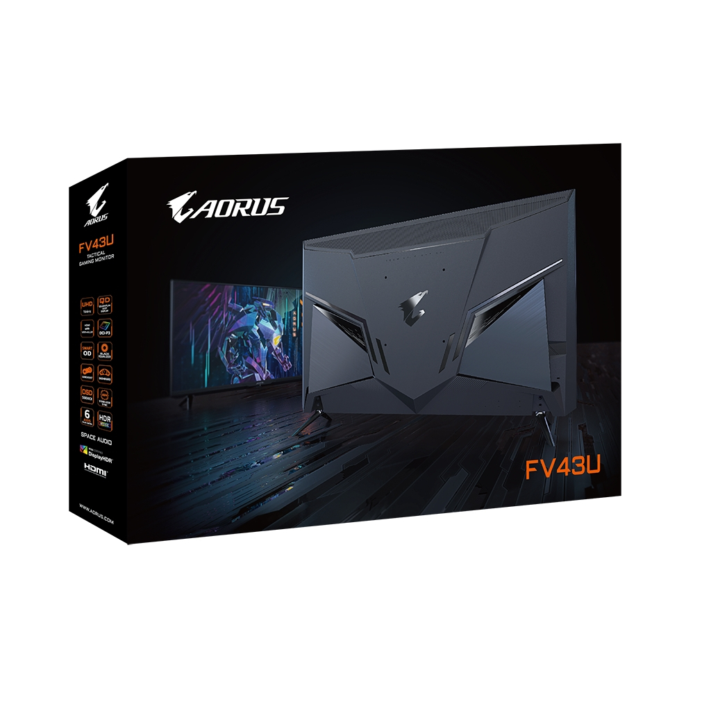 Монитор GIGABYTE AORUS FV43U-EK (FV43U-EK) - 2 Монитор GIGABYTE AORUS FV43U-EK (FV43U-EK) - 2