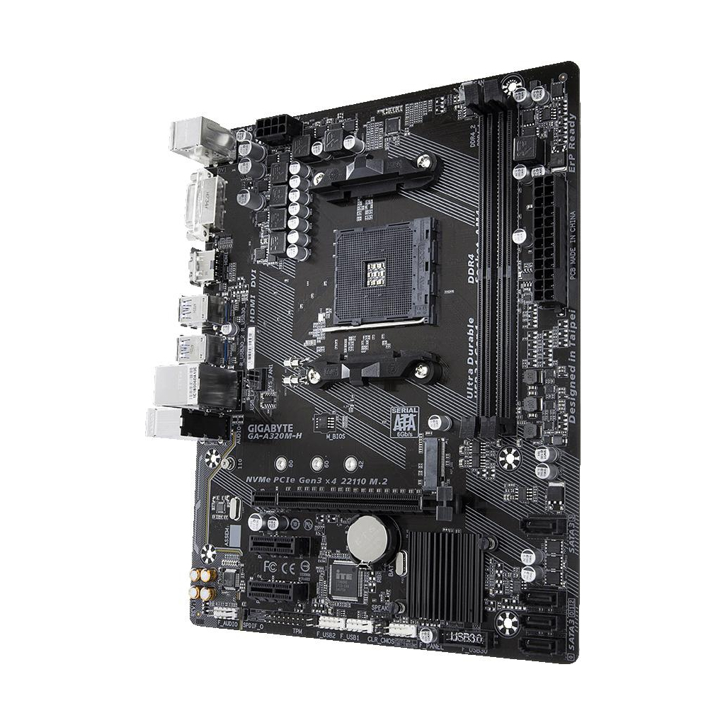 Материнская плата GIGABYTE GA-A320M-H - 3
