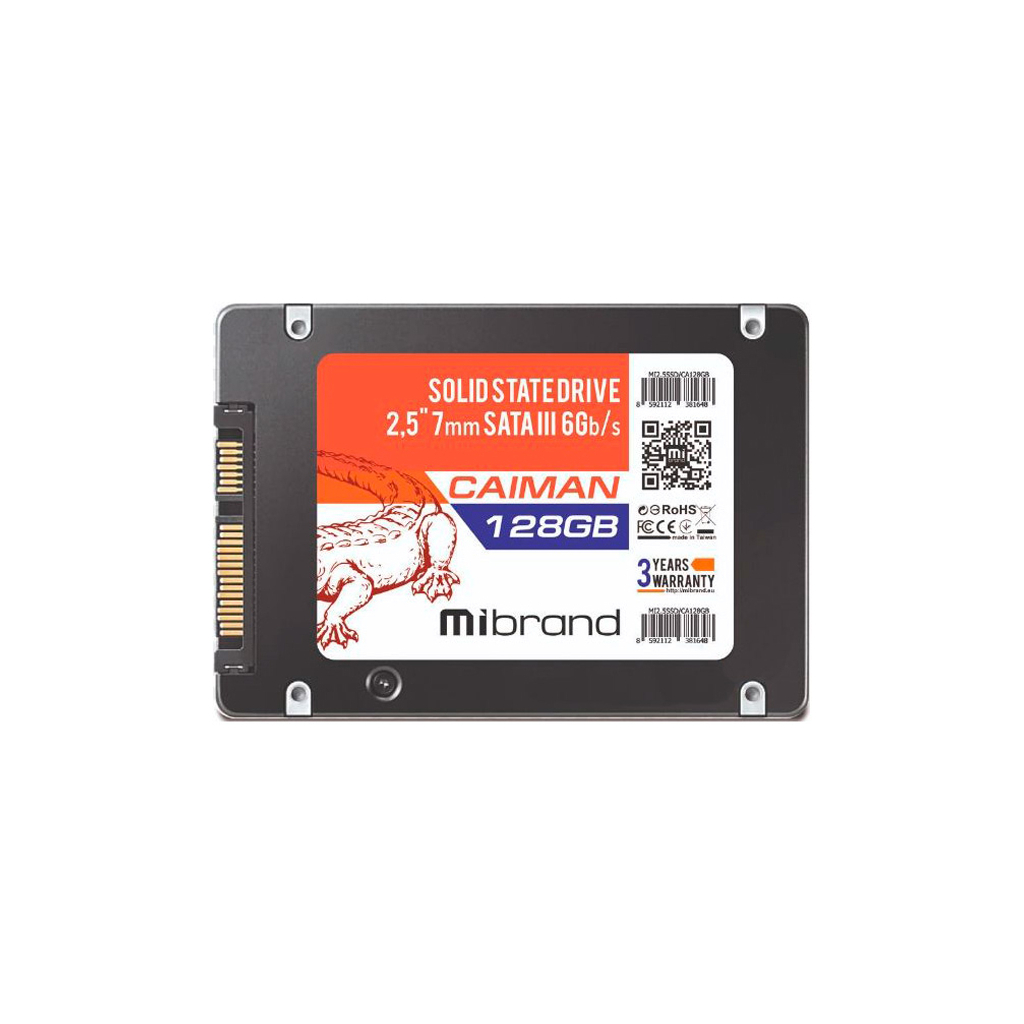 Накопитель SSD 2.5" 128GB Mibrand (MI2.5SSD/CA128GB)