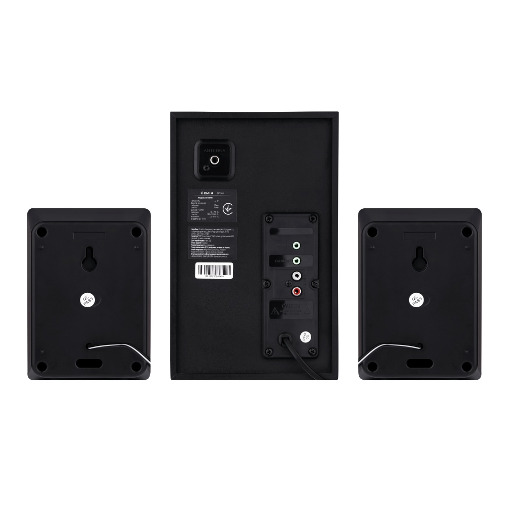Акустическая система Gemix SB-120BT Black - 1