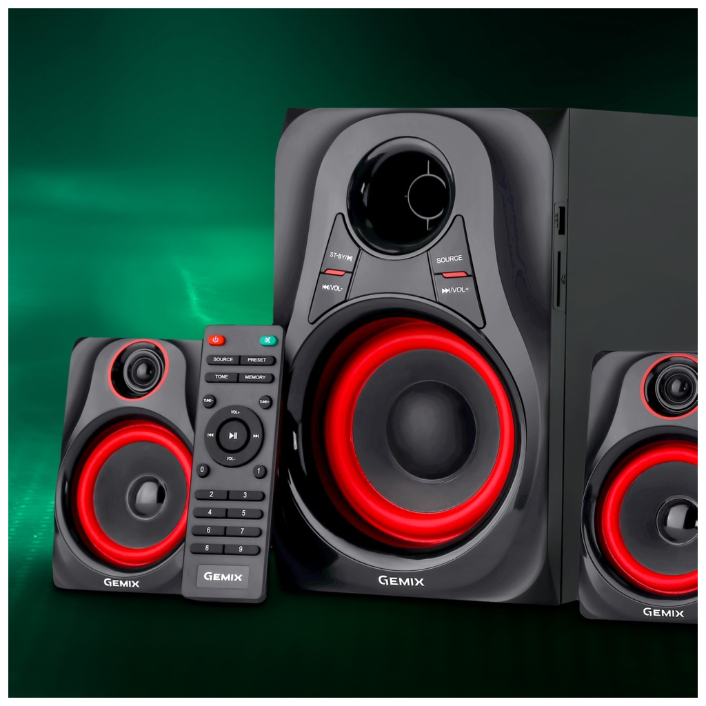 Акустическая система Gemix SB-120BT Black - 3
