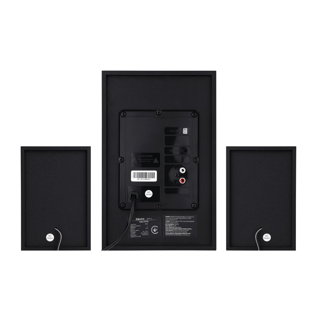 Акустическая система Gemix SB-130X Black - 2
