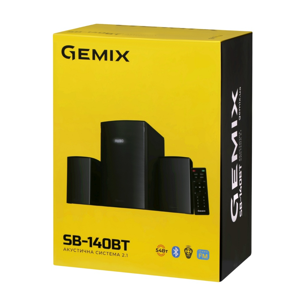 Акустическая система Gemix SB-140BT Black - 4