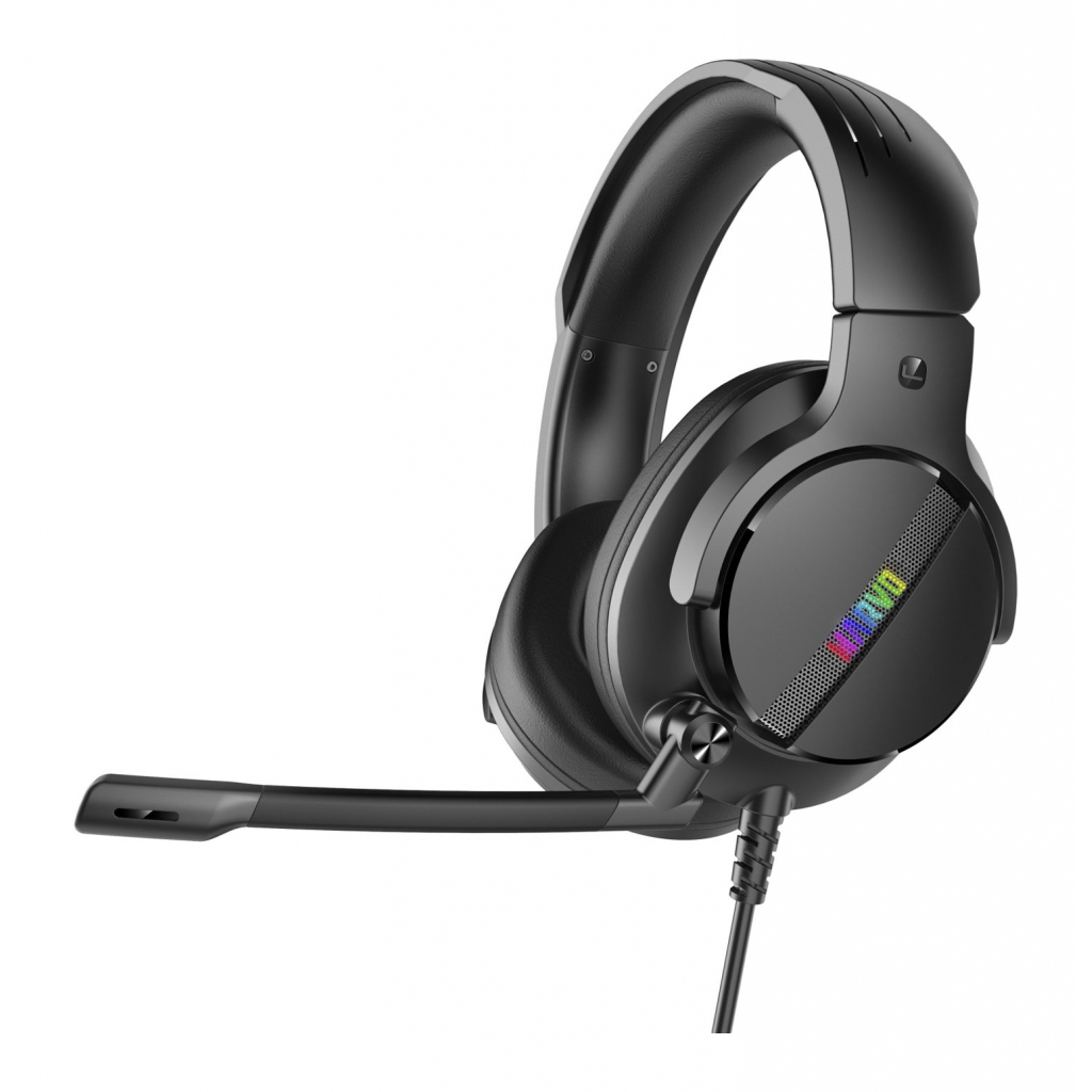 Наушники Marvo RGB-LED Black (HG9065) - 1