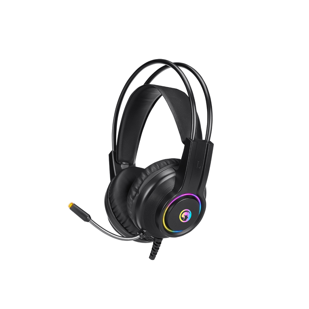 Наушники Marvo HG8935 Multi-LED USB Black (HG8935) - 1