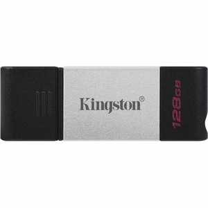 USB флеш накопитель Kingston 128GB DataTraveler 80 USB 3.2/Type-C (DT80/128GB)
