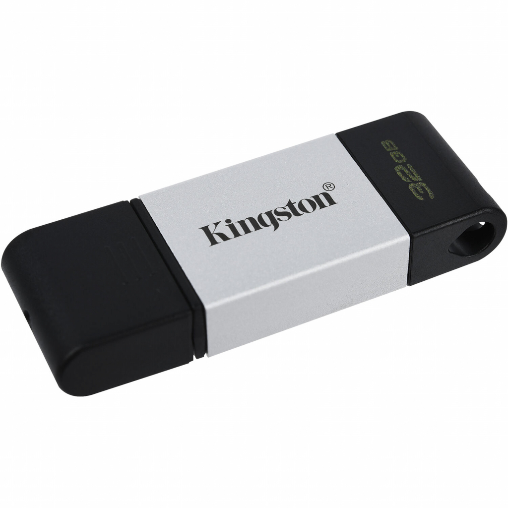 USB флеш накопитель Kingston 32GB DataTraveler 80 USB 3.2/Type-C (DT80/32GB) - 1
