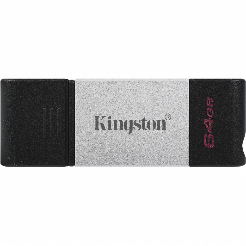 USB флеш накопитель Kingston 64GB DataTraveler 80 USB 3.2/Type-C (DT80/64GB)