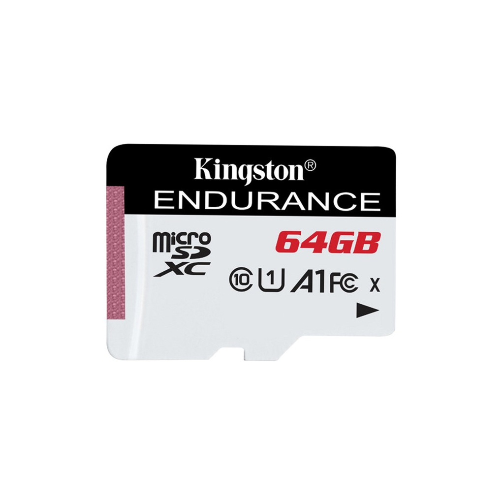 Карта памяти Kingston 64GB microSDXC class 10 UHS-I U1 A1 High Endurance (SDCE/64GB)