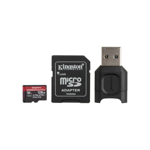 Карта памяти Kingston 128GB microSDXC class 10 Canvas React+ (MLPMR2/128GB)