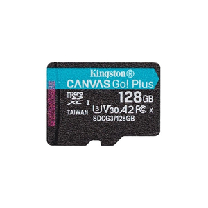 Карта памяти Kingston 128GB microSD class 10 UHS-I U3 A2 Canvas Go Plus (SDCG3/128GBSP)