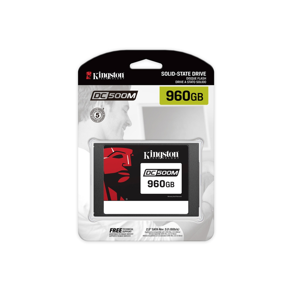 Накопитель SSD 2.5" 960GB Kingston (SEDC500M/960G) - 3
