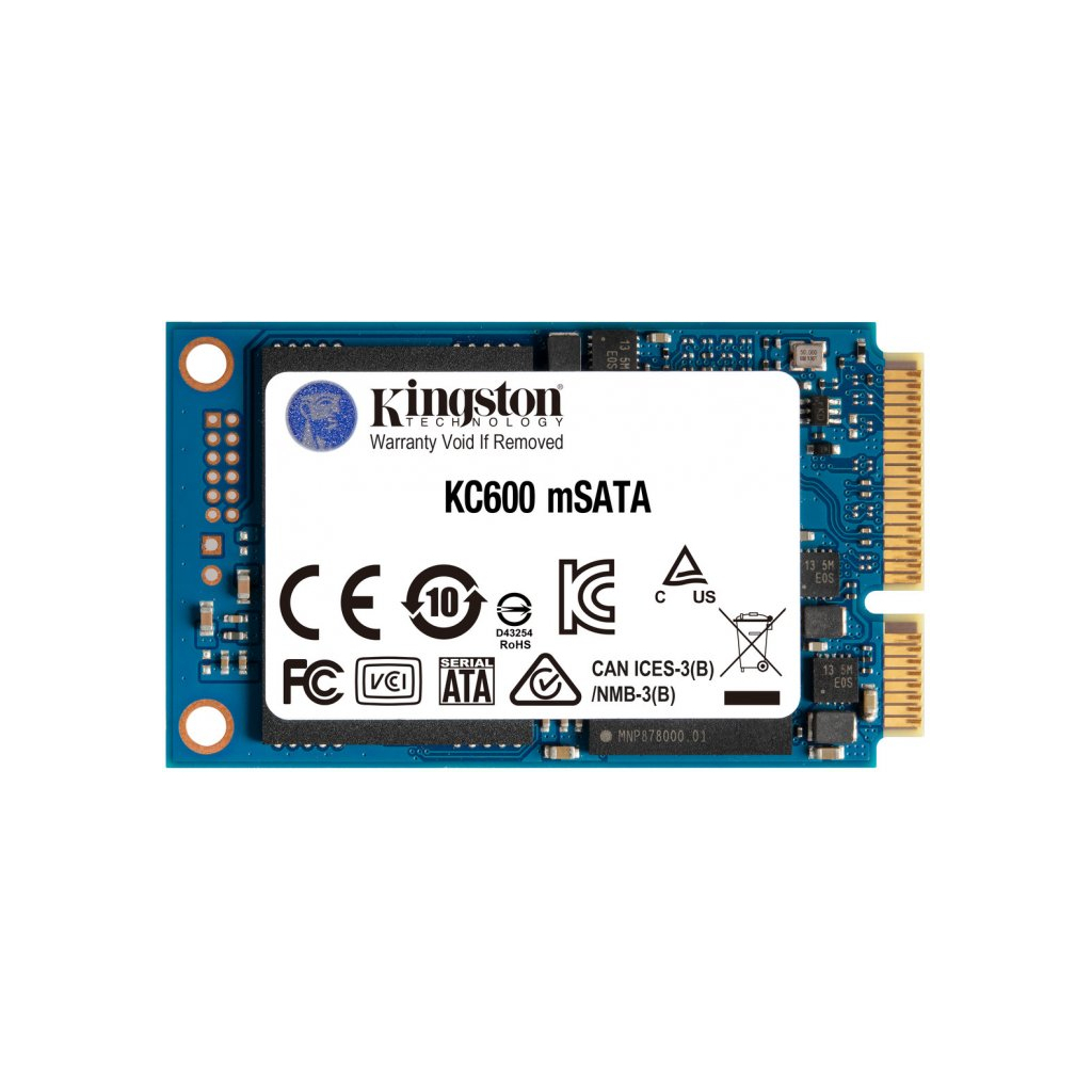 Накопитель SSD mSATA 256GB Kingston (SKC600MS/256G)