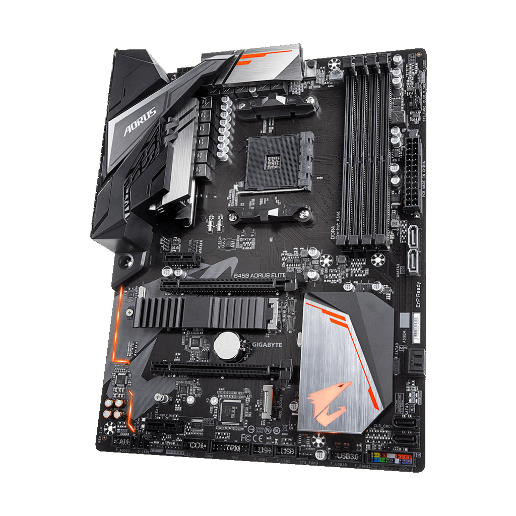 Материнская плата GIGABYTE B450 AORUS ELITE - 3