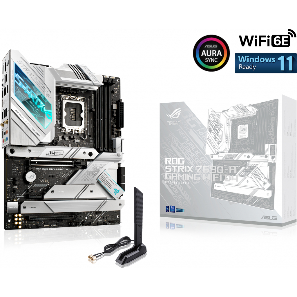 Материнская плата ASUS ROG STRIX Z690-A GAMING WIFI D4