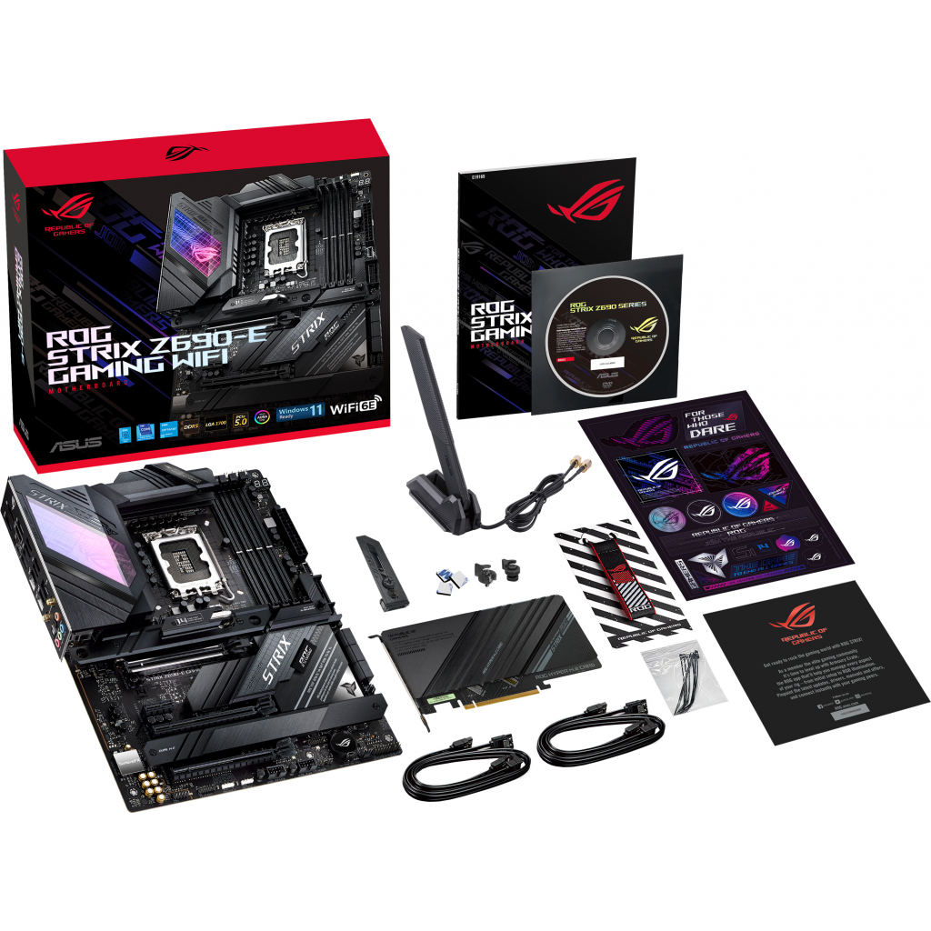 Материнская плата ASUS ROG STRIX Z690-E GAMING WIFI - 9