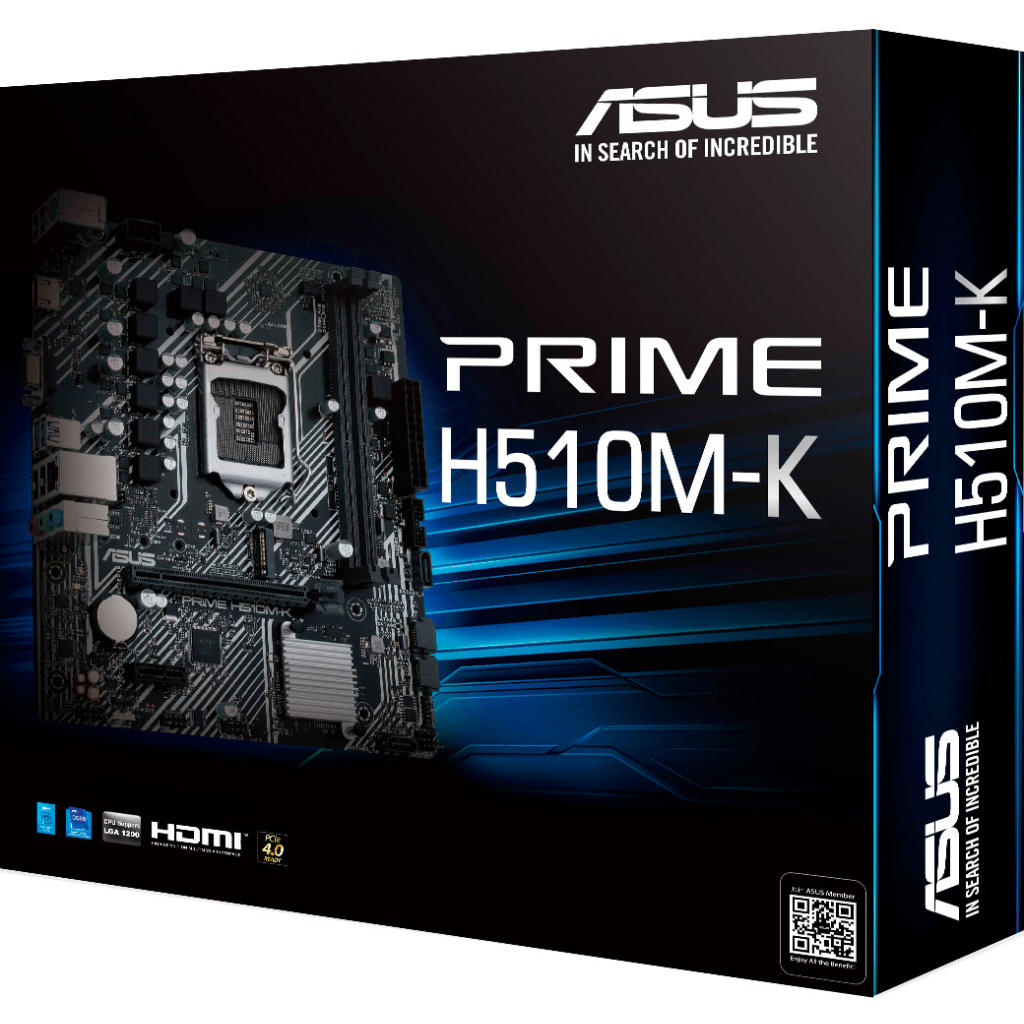 Материнская плата ASUS PRIME H510M-K - 6