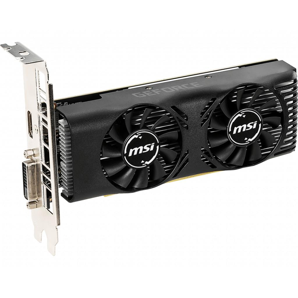 Видеокарта MSI GeForce GTX1650 4096Mb LP OC (GTX 1650 4GT LP OC) - 2