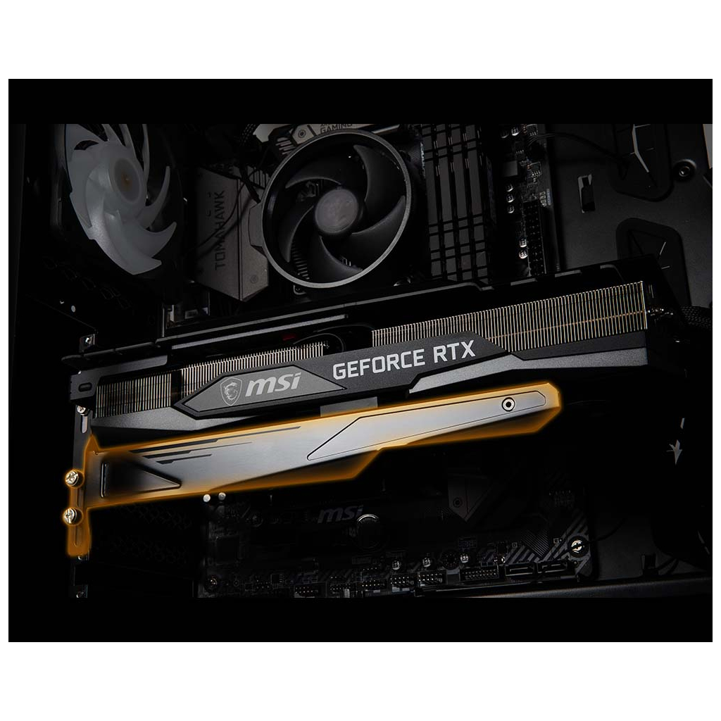 Видеокарта MSI GeForce RTX3060Ti 8Gb GAMING Z TRIO LHR (RTX 3060 Ti GAMING Z TRIO 8G LHR) - 6