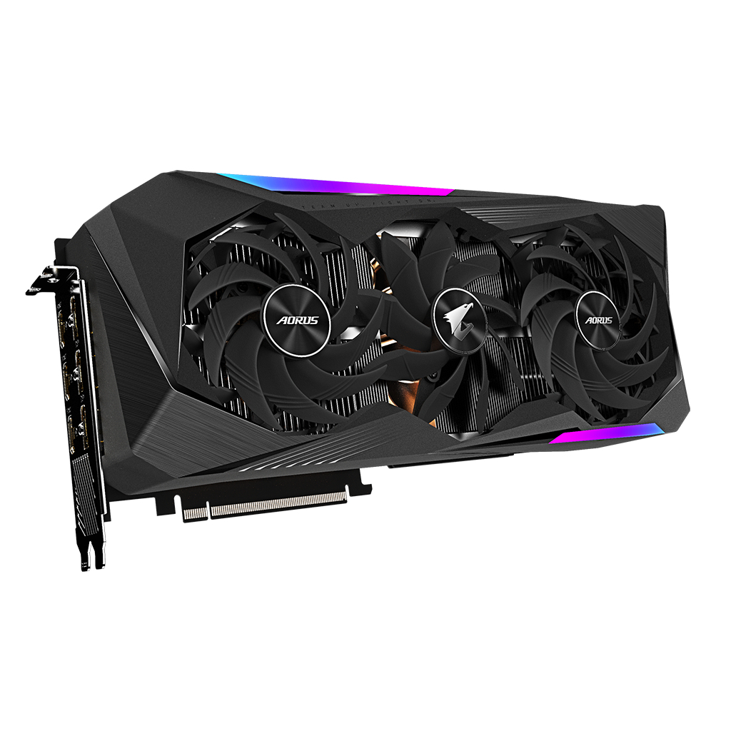 Видеокарта GIGABYTE GeForce RTX3070 Ti 8Gb AORUS MASTER (GV-N307TAORUS M-8GD) - 1