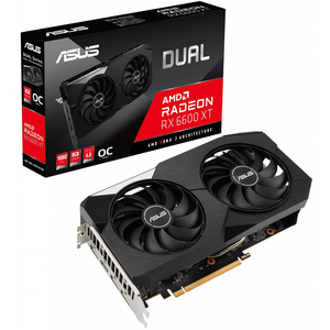 Видеокарта ASUS Radeon RX 6600 XT 8Gb DUAL OC (DUAL-RX6600XT-O8G)