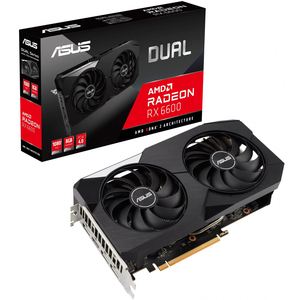 Видеокарта ASUS Radeon RX 6600 8Gb DUAL (DUAL-RX6600-8G)