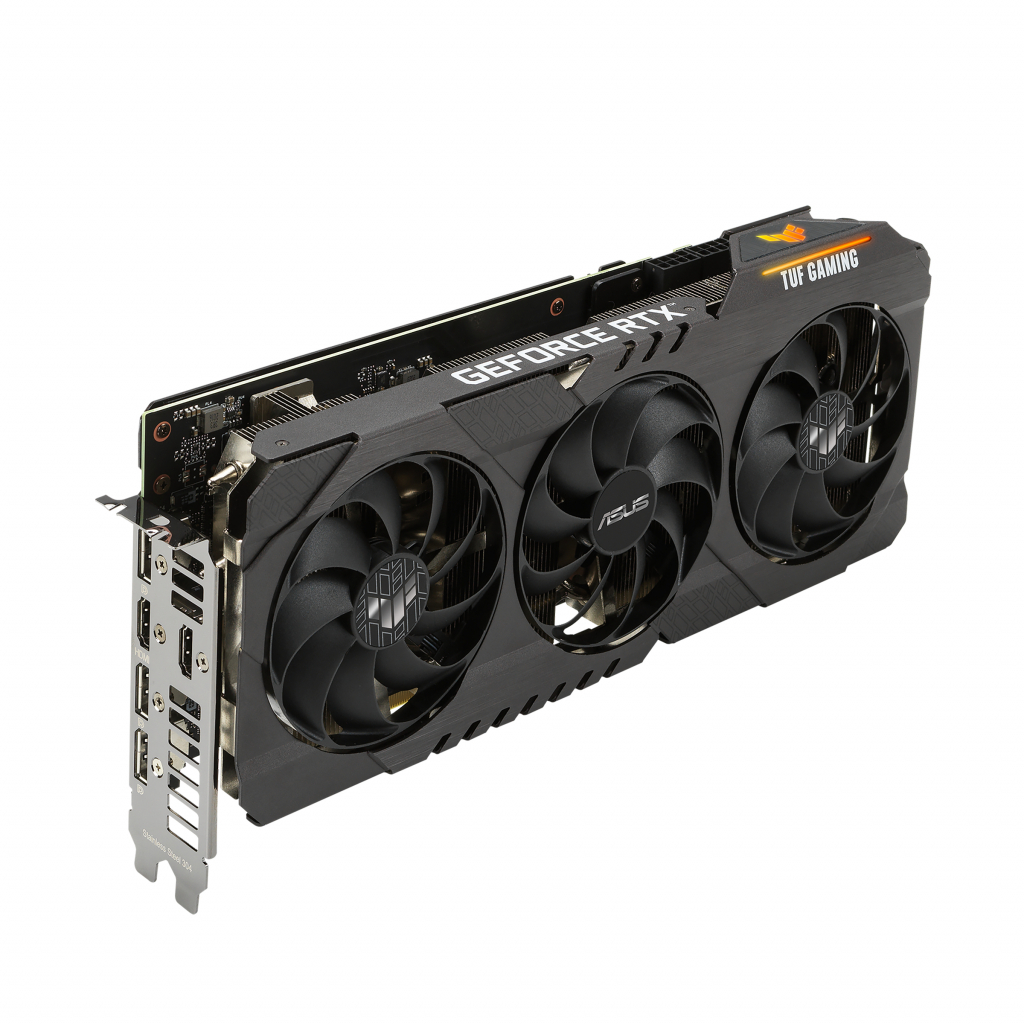 Видеокарта ASUS GeForce RTX3070 8Gb TUF OC V2 GAMING LHR (TUF-RTX3070-O8G-V2-GAMING) - 5