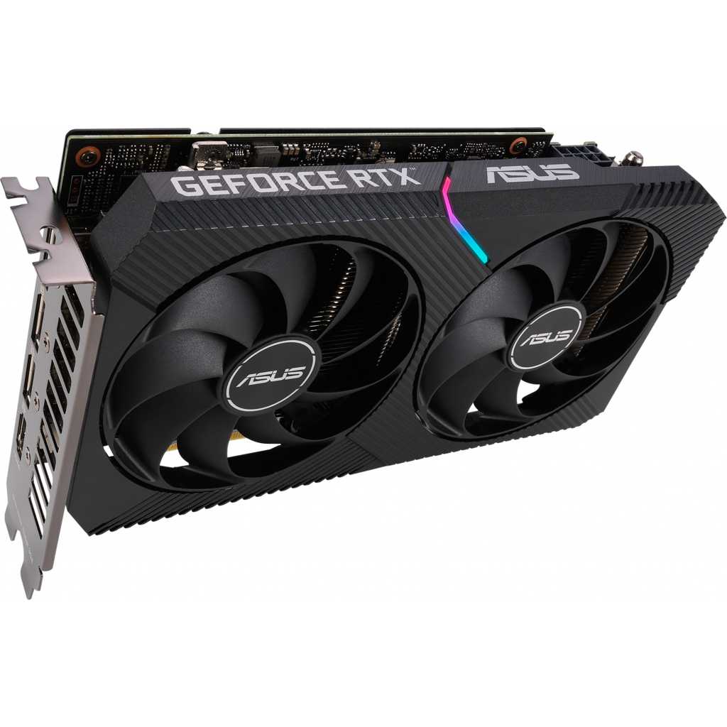 Видеокарта ASUS GeForce RTX3060 12Gb DUAL OC V2 LHR (DUAL-RTX3060-O12G-V2) - 6