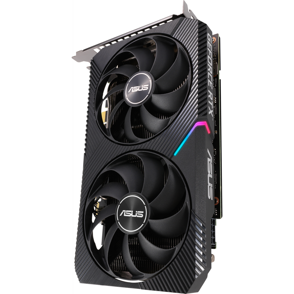 Видеокарта ASUS GeForce RTX3060 12Gb DUAL OC V2 LHR (DUAL-RTX3060-O12G-V2) - 8