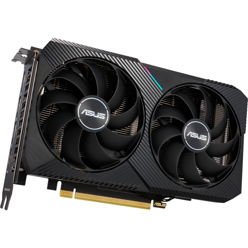 Видеокарта ASUS GeForce RTX3060 12Gb DUAL OC V2 LHR (DUAL-RTX3060-O12G-V2) - 10