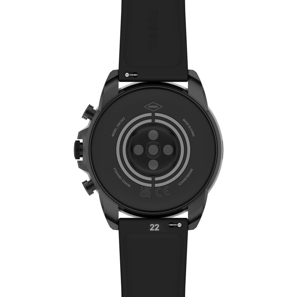 Смарт-часы Fossil Gen 6 Black Silicone (FTW4061) - 6