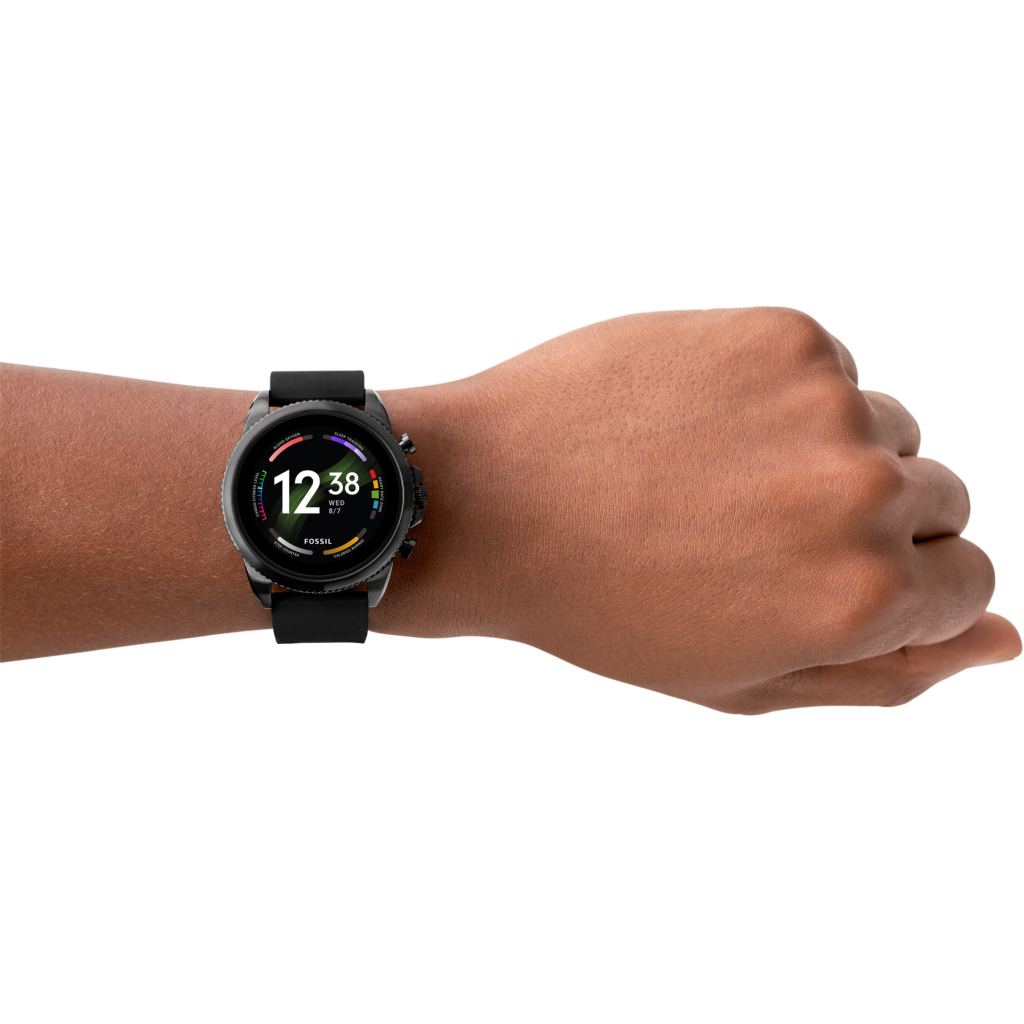 Смарт-часы Fossil Gen 6 Black Silicone (FTW4061) - 9