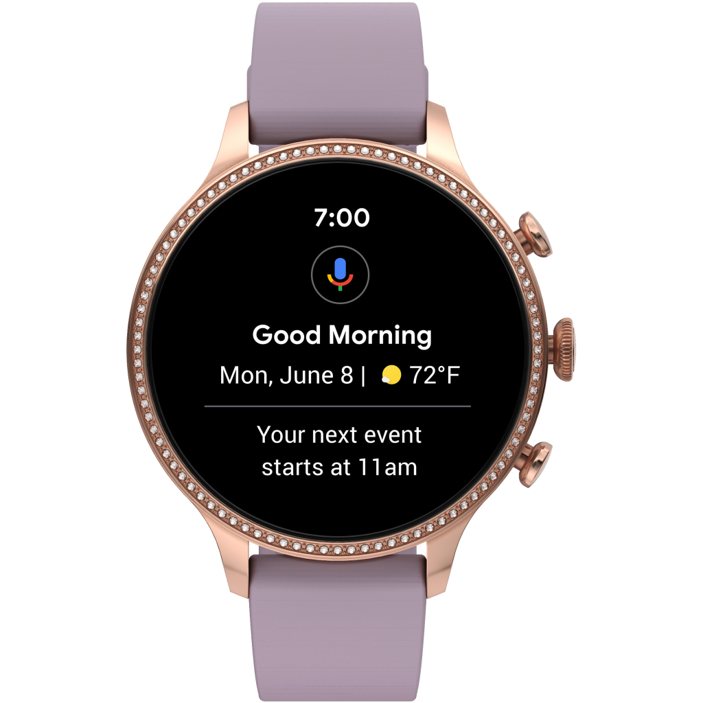 Смарт-часы Fossil Gen 6 Purple Silicone (FTW6080) - 2