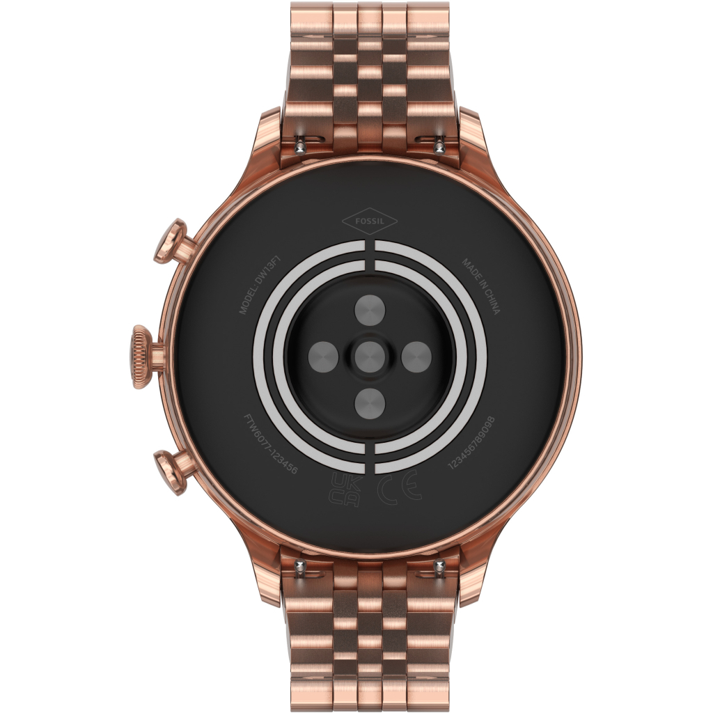 Смарт-часы Fossil Gen 6 Rose Gold-Tone Stainless Steel (FTW6077) - 6