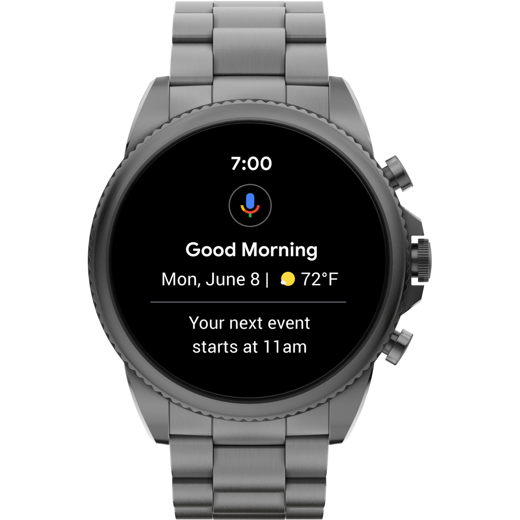 Смарт-часы Fossil Gen 6 Smoke Stainless Steel (FTW4059) - 1