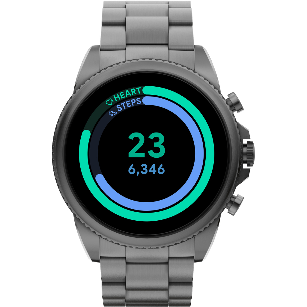 Смарт-часы Fossil Gen 6 Smoke Stainless Steel (FTW4059) - 2