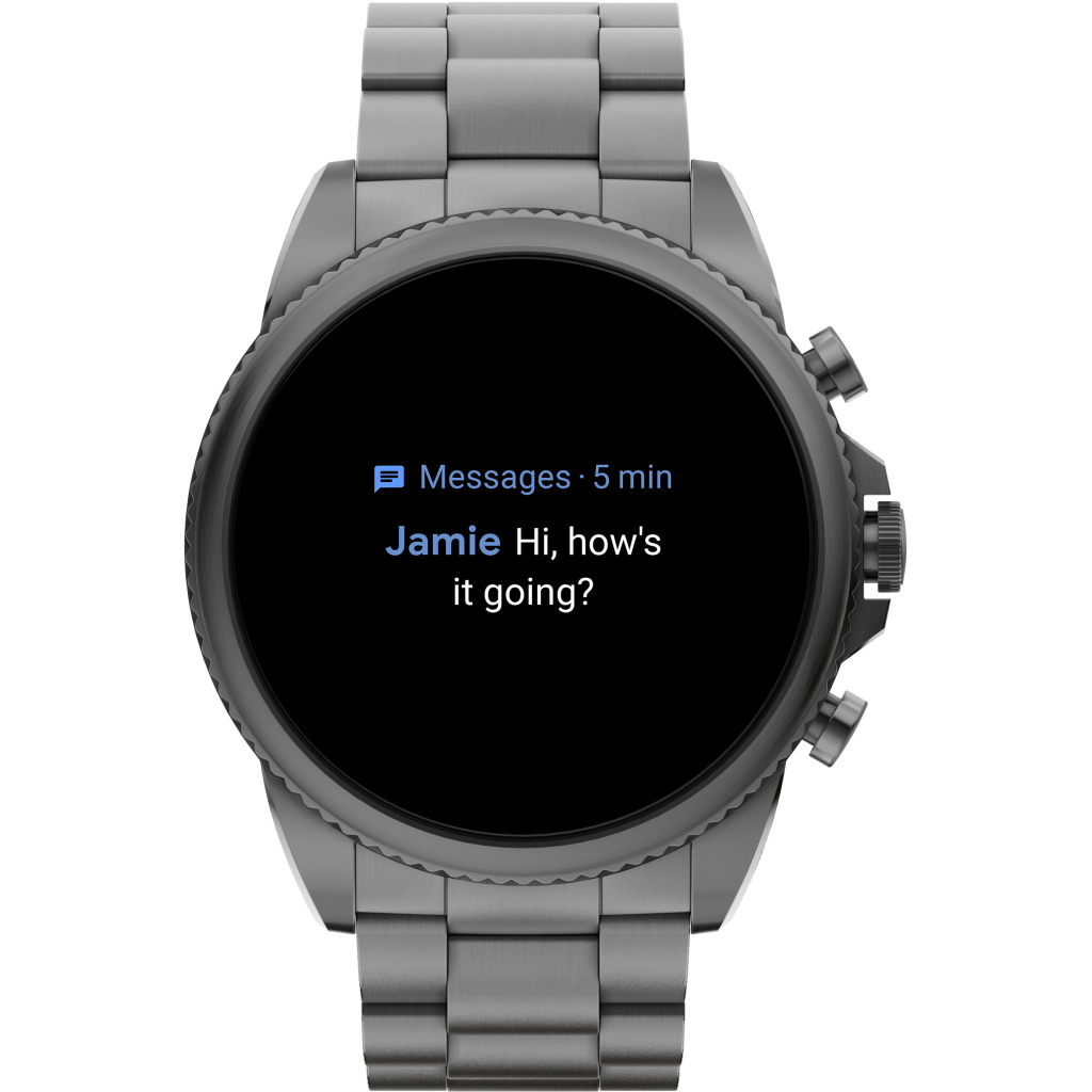 Смарт-часы Fossil Gen 6 Smoke Stainless Steel (FTW4059) - 3