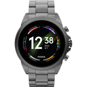 Смарт-часы Fossil Gen 6 Smoke Stainless Steel (FTW4059)