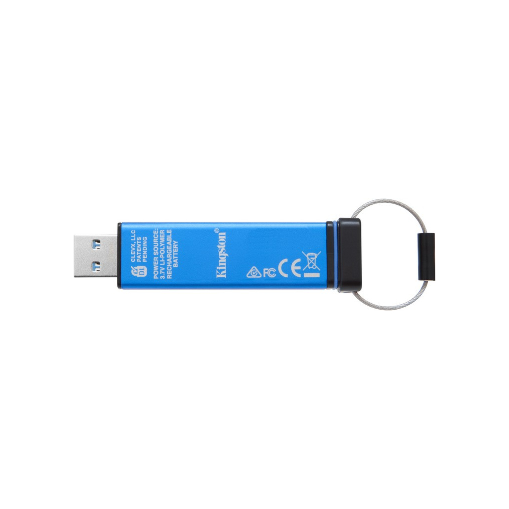 USB флеш накопитель Kingston 32GB DT 2000 Metal Security USB 3.0 (DT2000/32GB) - 2