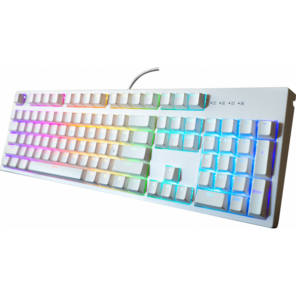 Клавиатура Dark Project One KD104A White PBT Gateron Mechanical Yellow (DPO-KD-104A-100100-GYL) - 4