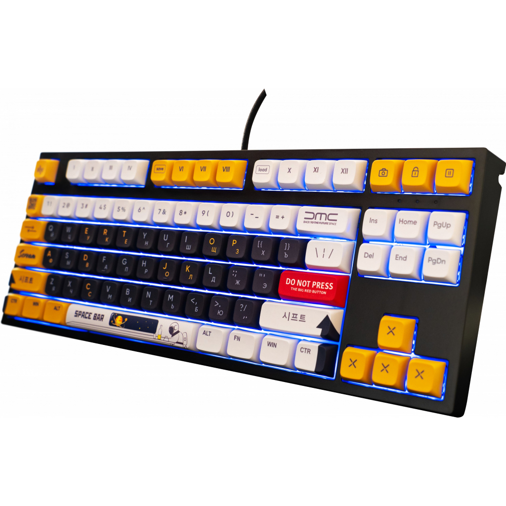 Клавиатура Dark Project Pro KD87A LTD ABS Gateron Optical 1.0 Silver with add (DP-KD-87A-020210-GSL) - 4