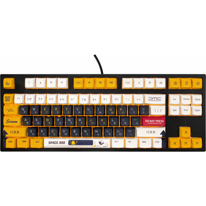 Клавиатура Dark Project Pro KD87A LTD ABS Gateron Optical 1.0 Silver with add (DP-KD-87A-020210-GSL)