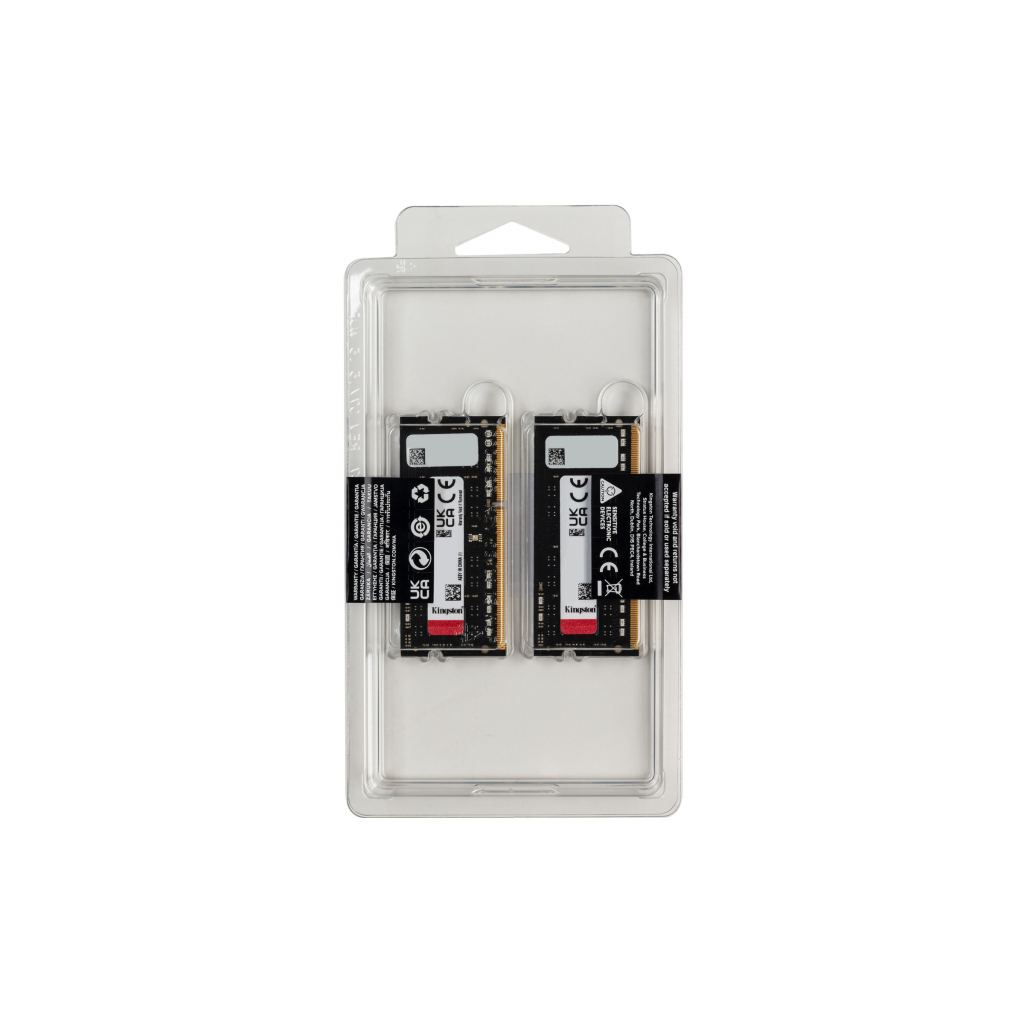 Модуль памяти для ноутбука SoDIMM DDR4 64GB (2x32GB) 2666 MHz Fury Impact Kingston (KF426S16IBK2/64) - 3